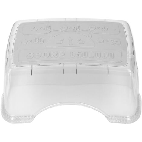 Toilet Stool Non Slip Transparent PET Heavy Duty Multifunctional Squatting Toilet Pooping Stool for Adults Children Bathroom (1/5)