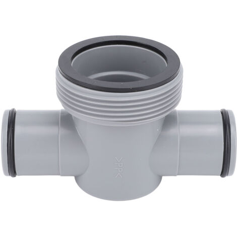 1.25 to 1.5 Inch T Joint Pool Hose Adapter PP Swimming Pool Hose T Connector for Filter Pump (1/5)