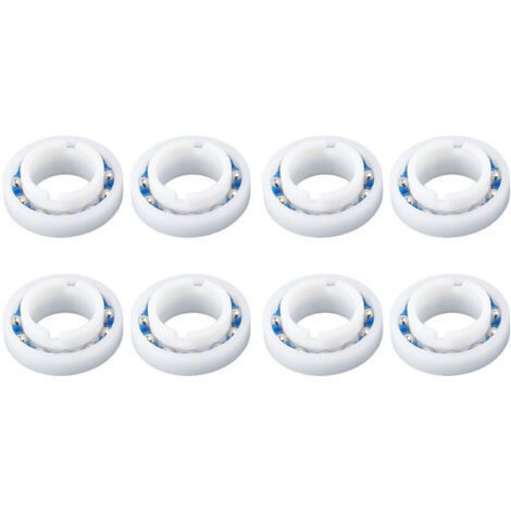 8pcs Pool Cleaner Wheel Bearings for Zodiac for Polaris C 60 Smoothly Running Prevents Deformation 180/280 Pool Cleaner Part (1/5)