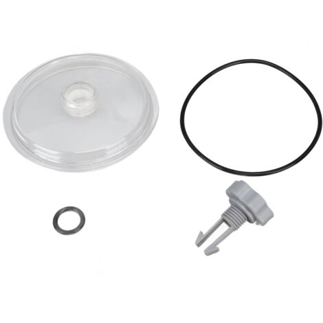 Pool Pump Lid Powerful Filtration Filter Pump Strainer Cover O Ring Parts for Intex SF15110 Sand Tank (1/4)
