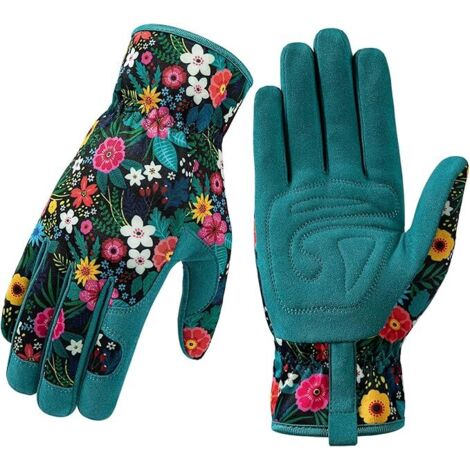 Gardening Gloves for Women, Breathable leather Garden Gloves with Grip, Thorn-Proof Puncture-Resistant Work Gloves (1/5)