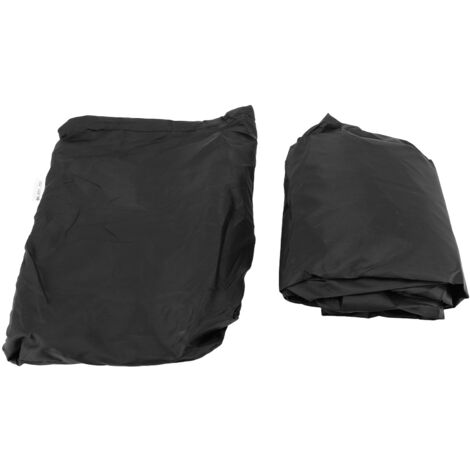 Lawn Mower Cover Heavy Duty 210D Oxford Fabric Silver Coating Waterproof Windproof UV Proof Outdoor Push Mower Cover (1/5)