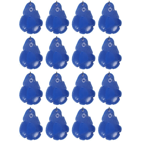 Pool Cover Weight Bags PVC Material Antifreeze Hanging Water Bag for Winter Swimming Pool Covers Deep Blue 16PCS (1/5)