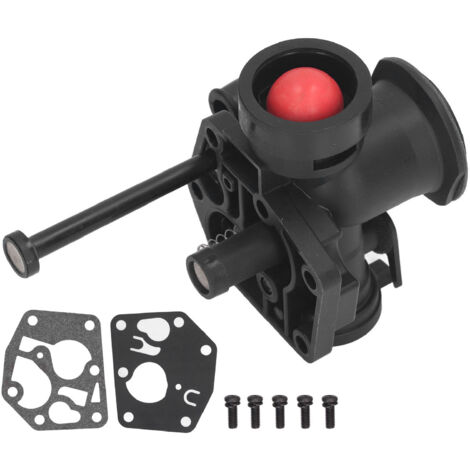ABS Rubber Mower Carburetor Diaphragm Kit Replacement for 499809 498809A 494406 Black (1/5)