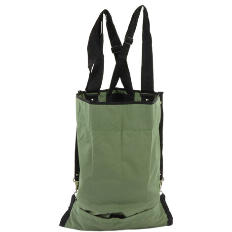 Fruit Picking Bag Green Double Buckle 600D Oxford Cloth Adjustable Harvest Garden Apron for Apple (1/5)