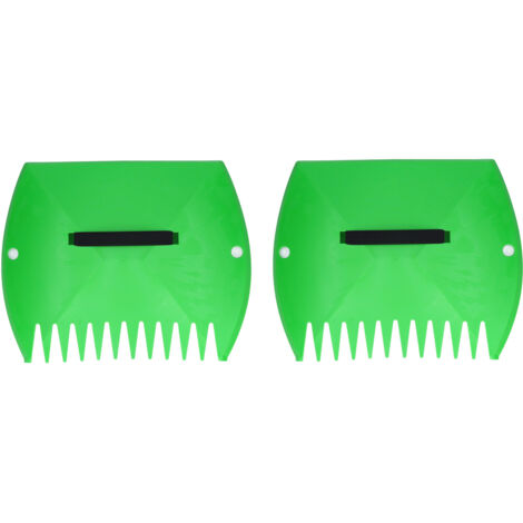 Gardenised Pair of Leaf Scoops Easy to Clean Save Time Leaf Scoops Hand Rakes for Garden and Yard (1/5)