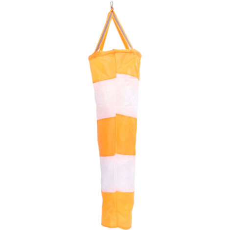 Windsock Wind Direction Measurement Sock Bag Orange Polyester 80cm for Outdoor Airport Fluorescent (1/5)