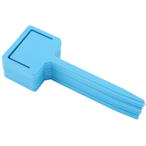 20PCS PVC Waterproof Durable Gardening Flower Plant Label Tags Garden Seed Stake Tool Blue (1/5)