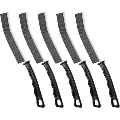 Crevice Cleaning Brush, Multifunctional Hard-Bristled Gap Scrub Brush, Gap Cleaning Tool, Home Essentials, Bathroom Cleaner Tools for Household Use, Kitchen, Window, Faucets, Toilet, Grout, Car, 5pcs (1/5)