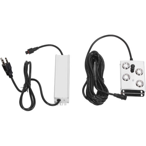 Ultrasonic Mist Maker 4 Cores 3000ml/h IP67 Ultrasonic Fogger Humidifier for Ponds Greenhouses US Plug (1/5)