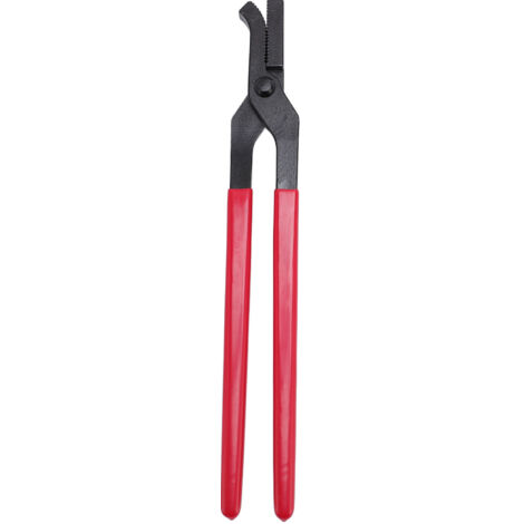 Hoof Nail Clincher Rugged Steel Non Slip Rubber Handle Horse Shoe Care Farrier Tool