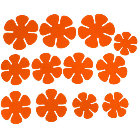 12Pcs Pot Pan Protector Felt Stacking Pads Cookware Dividers Separators Set Kitchen Supplies Orange (1/5)