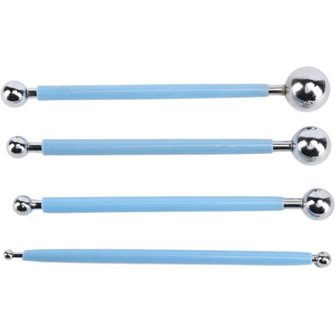 4PCS Set Ball Stylus Multifunctional Alloy and Plastic Ball Stylus Dot Painting Tool for Handcraft
