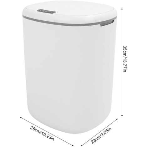 Led Trash Can Smart Sensor Trash Can High End 18L Large Capacity Automatic Trash Bin ...