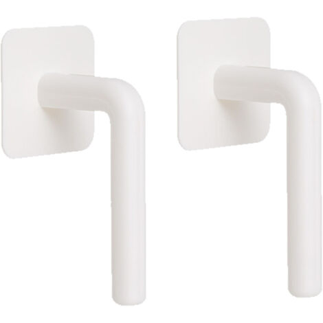 2pcs Wall Mount Paper Towel Holder No Drilling Easy Installation Towel Roll Stand Space Saving Tissue Roll Holder for Kitchen Bathroom (1/5)