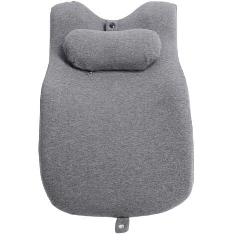 Cush Pillow Bed Comfortable Sleeping Breathable Ergonomic Pillow for Home Office Nap Time (1/5)