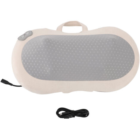 Winter Heated Pillow Forward Reverse Rotating 15min Timer Neck Support Pillow for Car Seats Backrest Chairs and Sofas (1/5)