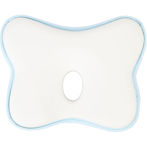 Slow Rebound Baby Head Pillow Cotton White Memory Foam Washable Cover Infant Sleep Head Pillow