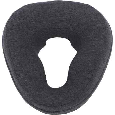 Face Down Pillow Memory Foam Soft Ergonomic Comfortable Sleeping Face Pillow for Home Spa Use Dark Gray (1/5)