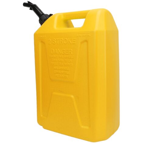 20L Gas Can HDPE Anti Static Self Exhausting Gasoline Oil Petrol Storage Cans Backup Fuel Container Yellow (1/5)