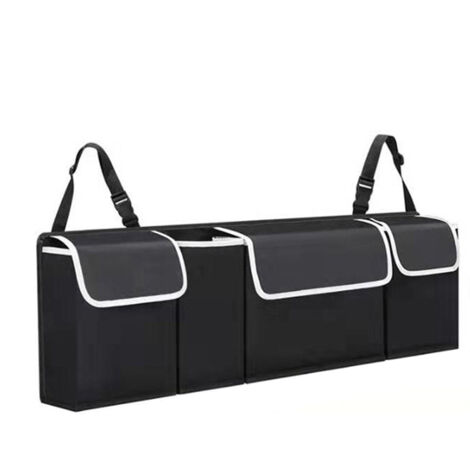 Car Trunk Organizer Bag Waterproof for Car SUV MPV Backseat Car Organizer Travel Organization Storage Box with 4 Bag Car Interior Accessories (1/5)
