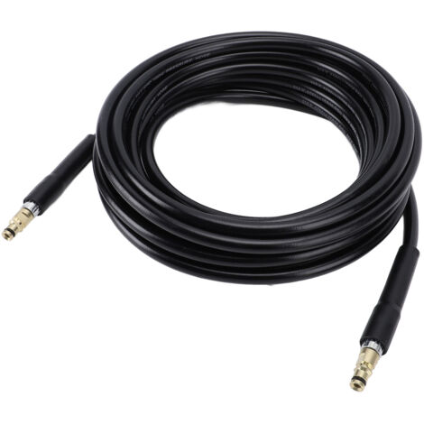High Pressure Washer Hose Woven Steel Wire Rubber Car Electric Power Washer Extension Hose Replacement for K2 to K7 10m / 32.81ft (1/5)