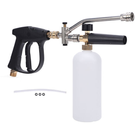Foam Sprayer 4000 PSI 1L Capacity With 2 Connector Interface 1/4 Inch Nozzle Pressure Washer Foam Cannon Kit for Motorcycles Cars Roofs Driveways (1/5)