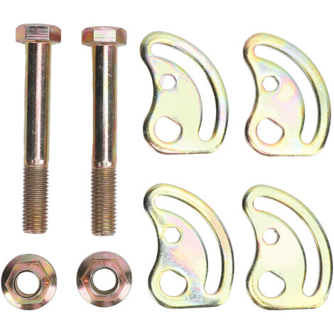 2PCS Upper Control Arm Camber Kit Iron ±1.5 Degree Camber Bolt Adjusting Kit Replacement for XL 1500 2500 Plated color (1/5)