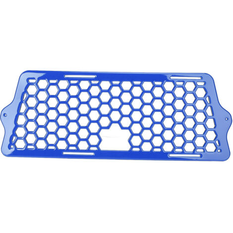 Front Bumper Grille Stylish Look Lightweight Easy Installation Front Grille Cover Trim Replacement for Polaris Slingshot 2015-2025 Blue (1/5)