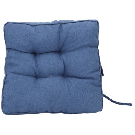 PP Cotton Seat Cushion Soft Thick with Strap for Dining Chair Adult Seniors Elderly Recliner 50x50cm (1/5)