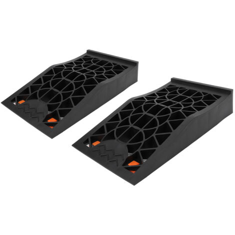 Car Ramps Low Profile Car Service Ramp 2.44in Lift Heavy Duty Tire Ramps for Vehicle Maintenance and Safe Lifting (1/5)
