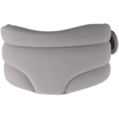 Cervical Collar Breathable Adjustable Soft Cervical Spine Pressure Relief Neck Support Brace for Sleeping Women Men Gray (1/5)