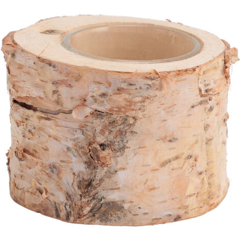 Birch Candle Holder Nordic Tealight Stand Wooden Table Decoration for Wedding Party Salon Club S (1/5)