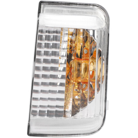 Side Mirror Indicator Turn Signal Light Housing Clear PC Lens Door Wing Mirror Indicator Signal Light Cover for Ducato 2006 to 2024 Right: 6325H1, 71748253, 71748255 (1/5)