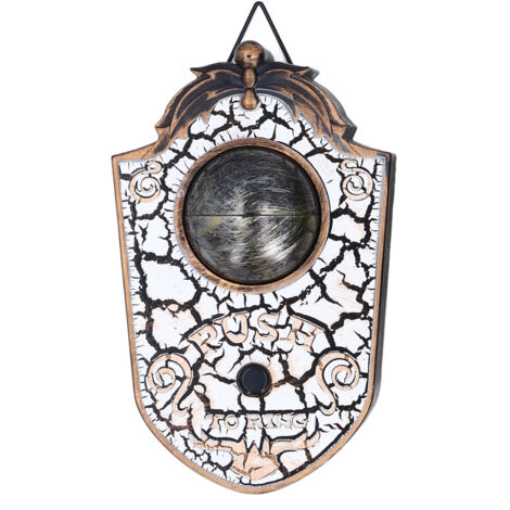 Animated Eyeball Haunted Doorbell LED Electric Luminous Eyeball One Eyed Doorbell for Bar Escape Room Games (1/5)