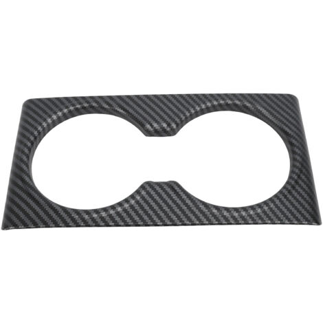 Rear Console Armrest Cup Holder Cover Wear Resistant Water Cup Holder Frame Trim for Refresh Highland 2024 Matte Carbon Fiber Style (1/5)