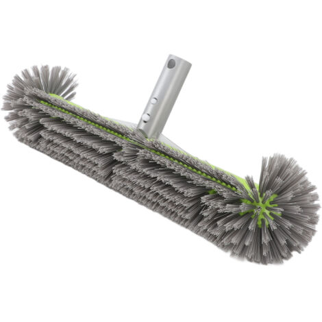 Pool Cleaning Brush Head Plastic Nylon Bristles Prevent Scratch Swimming Pool Wall Tile Brush for Wall Ponds Hot Tubs (1/5)