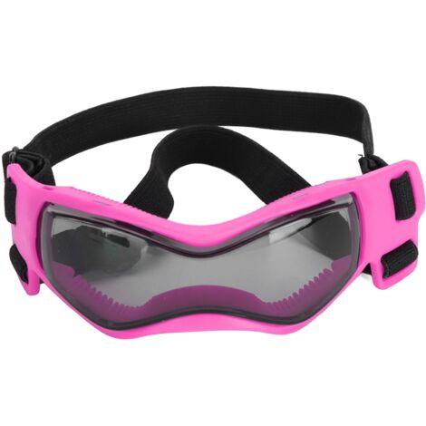 Dog Goggles Stylish Dog Sunglasses UV Eye Protection Doggy Goggles Pet Sunglasses for Outdoor Use Pink S (1/5)