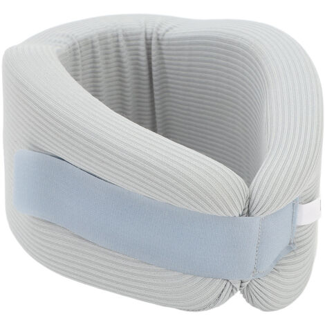 Neck Brace Breathable Cool Soft Cervical Collar Adjustable Ergonomic Neck Support for Sleep Office Work L (1/5)