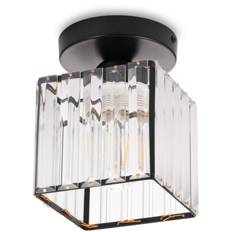 Balcony light aisle entrance hallway entry checkroom post-modern minimalist crystal ceiling light (1/5)