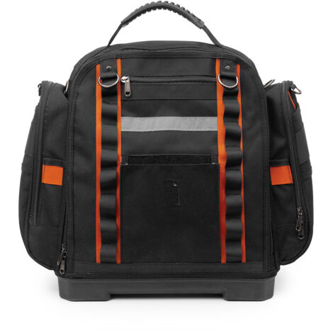 Tool Bag, 40x22x37cm 1680D Oxford Organizer with Multiple Compartments - Durable & Spacious Electrician/Carpenter Bag for Professional & Home Use, Ideal Fathers Day Gift (1/3)