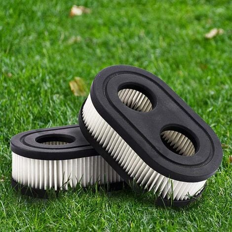 2pcs Lawn Mower Filter, Replacement Briggs Stratton, Lawn Mower Air Filter,  Engine Air Filter, Engine Mower Replaces 798452 593260 5432K, Lawn Mower