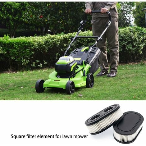 2pcs Lawn Mower Filter,Replacement Briggs Stratton,Lawn Mower Air  Filter,Engine Air Filter,Motor Mower