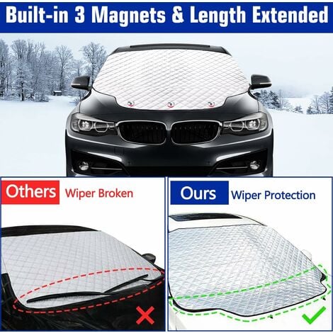 Car Front Windshield Cover, Magnetic Windshield Cover, Sun Shade