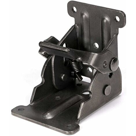 2 Pcs 90 self-locking folding hinge, foldable bracket, locking