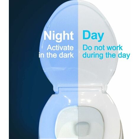 Toilet Lights Led Toilet Night Lights Motion Sensor Light for Toilet with  Aromatherapy, Toilet Bowl Light for Kids, Boys, Man, Bathroom, Washroom