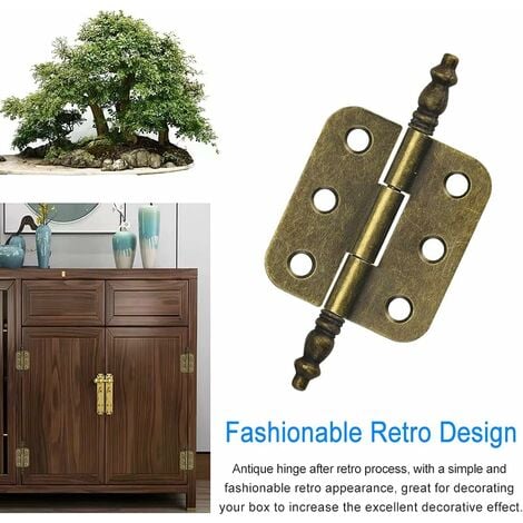 Decorative cupboard clearance hinges