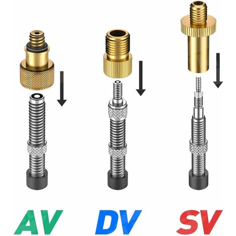 Bike store pump attachments