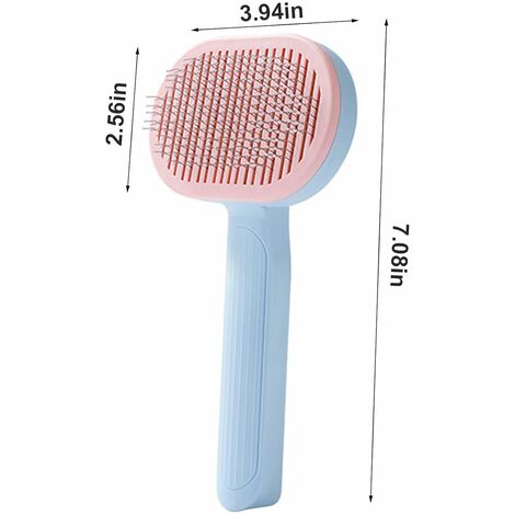 GROOFOO Pet Comb Brush Indoor Dog Brush Cat Brush Stainless Steel