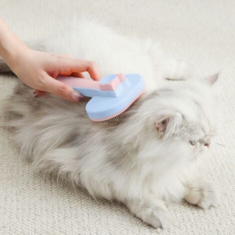 GROOFOO Pet Comb Brush Indoor Dog Brush Cat Brush Stainless Steel